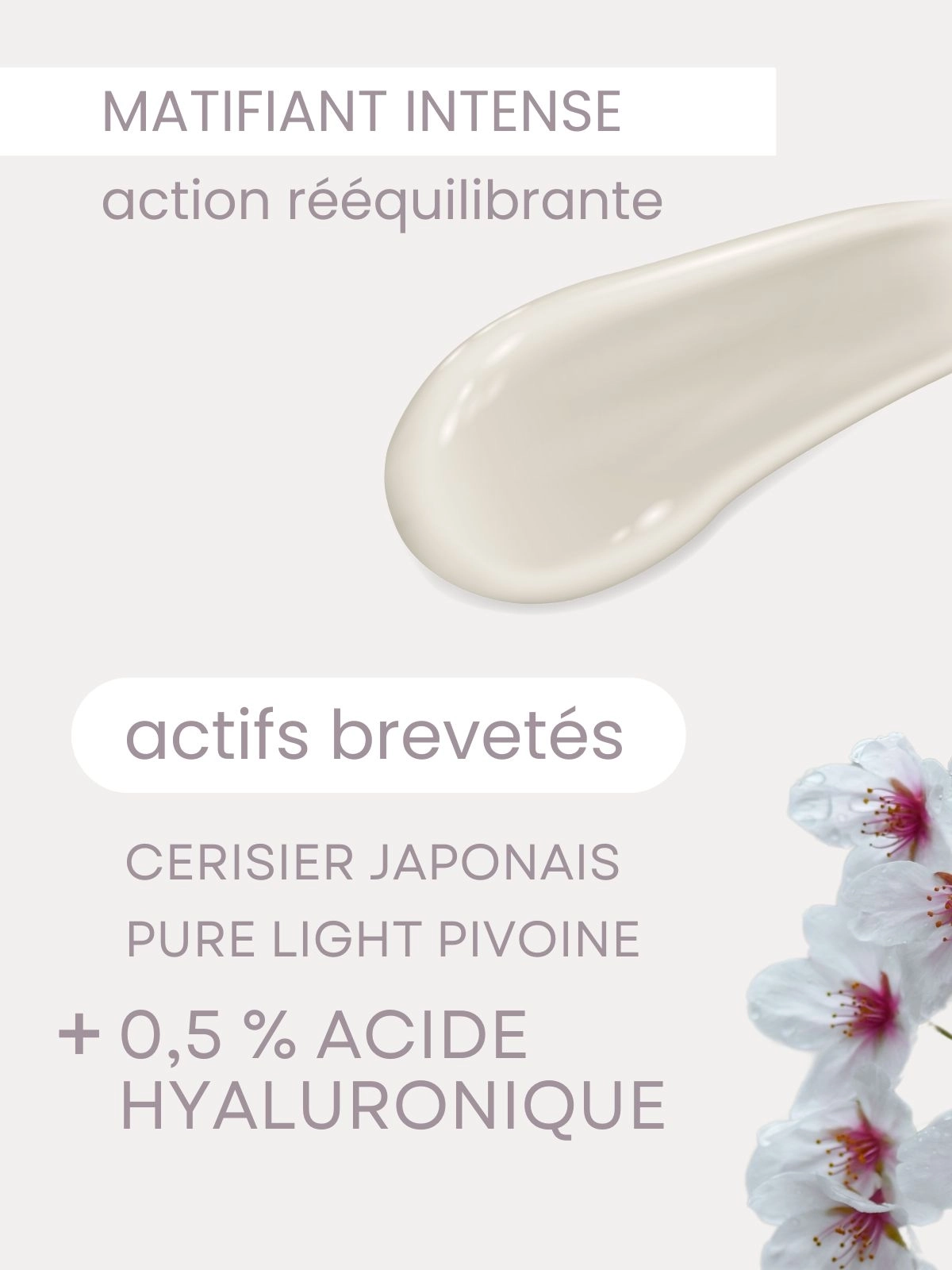 Crème Visage BIO : Crème Velours - MATIFIANTE & HYDRATANTE