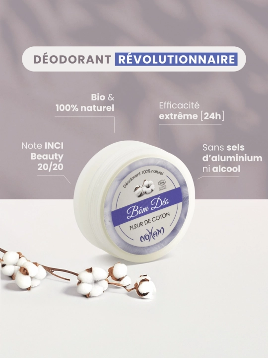 Boutique NOHAM | Böm Déo Fleur de Coton - Déodorants