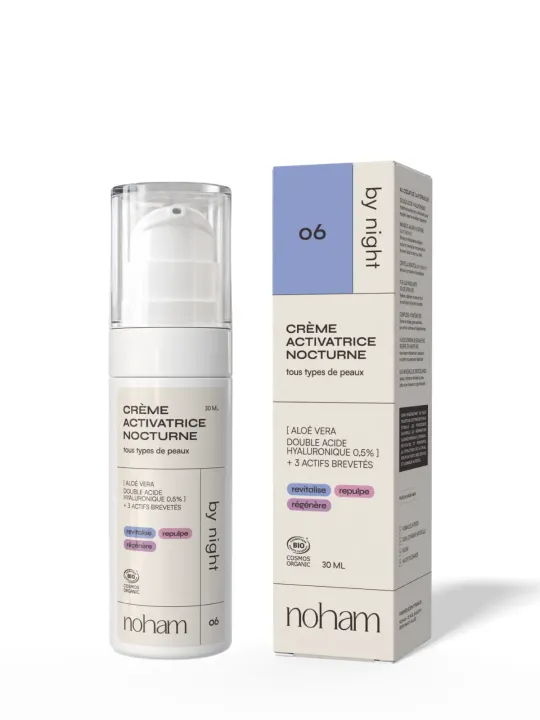 Soin Visage : Crème By Night - Label Cosmebio