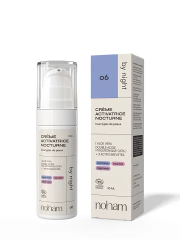 Soin Visage : Crème By Night - Label Cosmebio