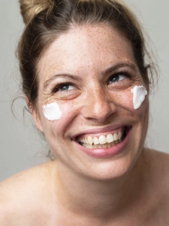 Application de la crème Cocoon