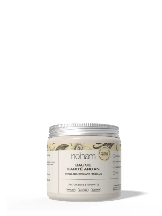 Baume Karité Argan :  Vanille Madagascar