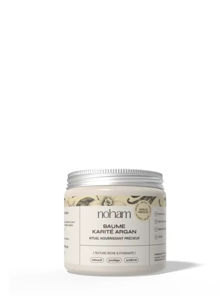 Baume Karité Argan :  Vanille Madagascar