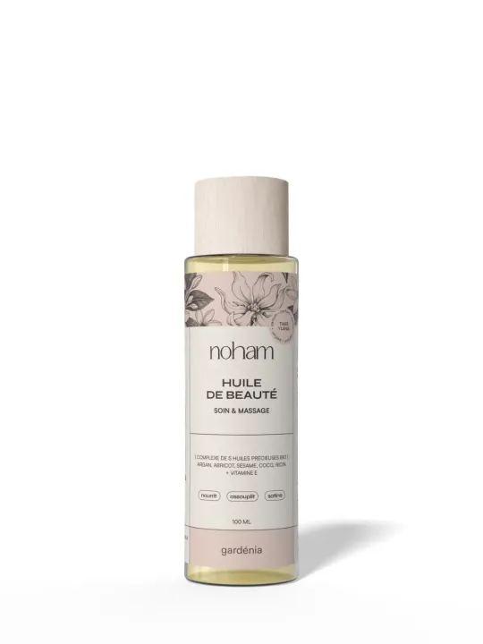 Huile de Massage : Gardenia (Tiaré-Ylang Ylang)