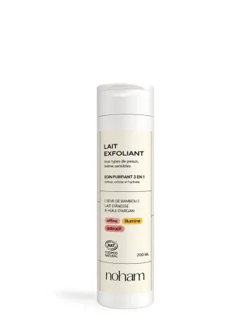 Lait Exfoliant "Sève de Bambou, Argan & Anesse"
