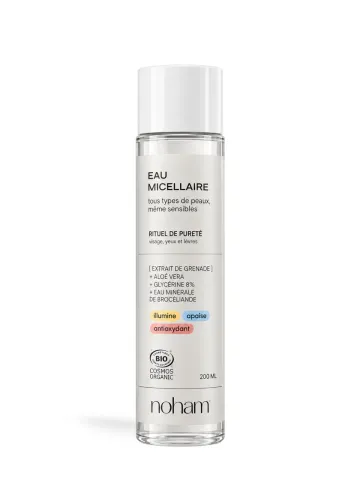 Cosmétique BIO Démaquillant : Eau Micellaire